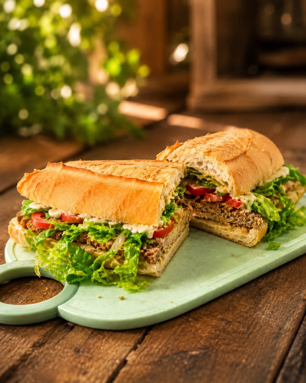 Sándwich Tango recién armado
